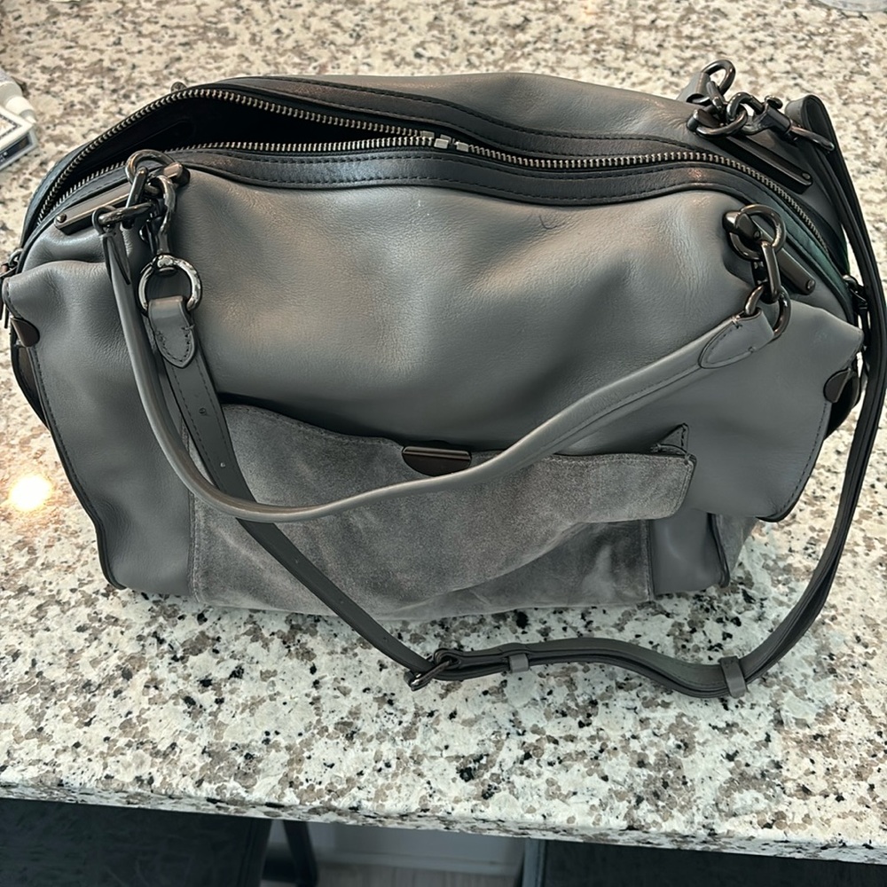 Coach gray bag